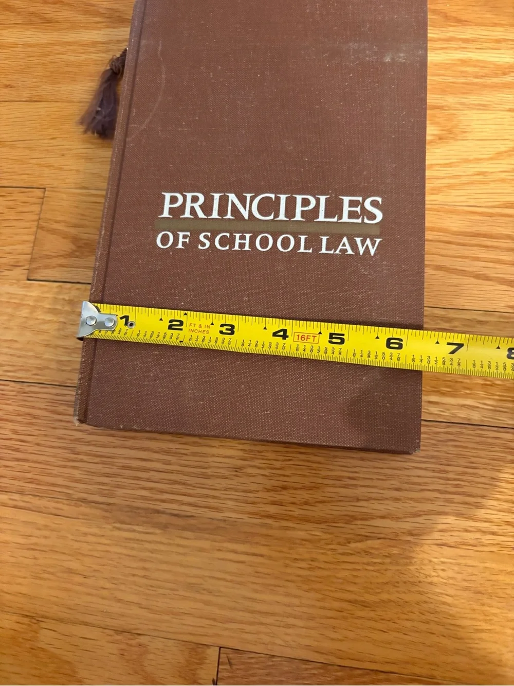 Principles of School Law Hardcover Book - Brown